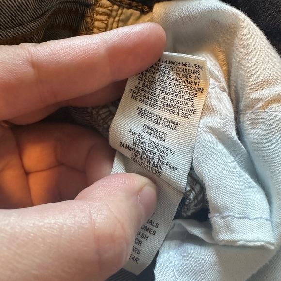 Free People Mid Rise Cropped Kick Flare Jeans - Picture 6 of 6